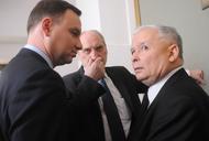 Antoni Macierewicz, Andrzej Duda, Jarosław Kaczyński