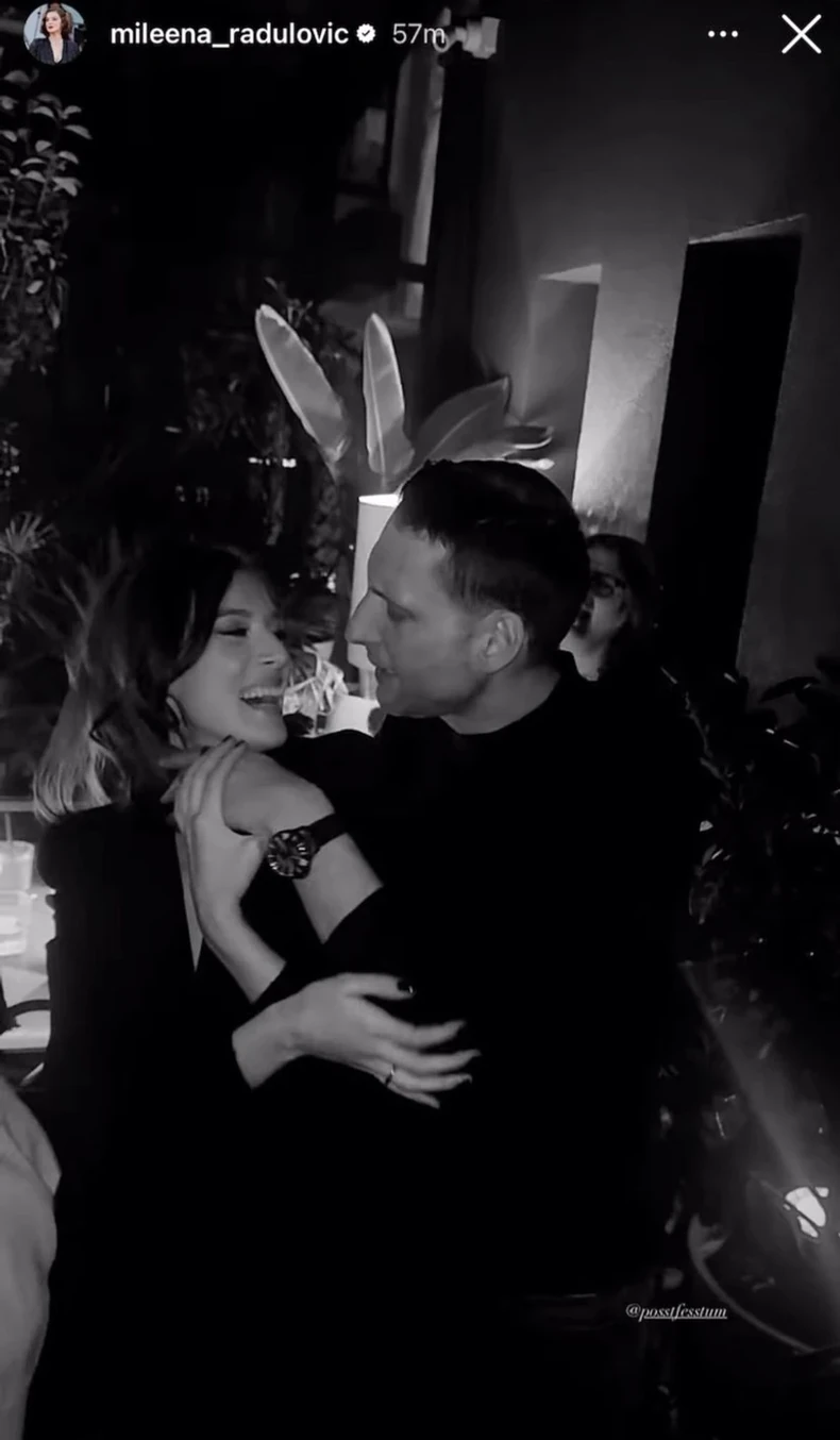 Milena i Ognjen plesali na njenom 30 rođendanu