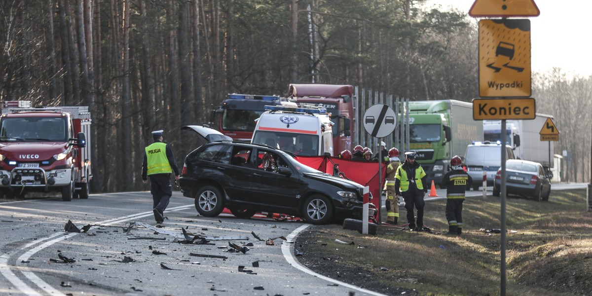 Tragiczny wypadek na „trasie śmierci"