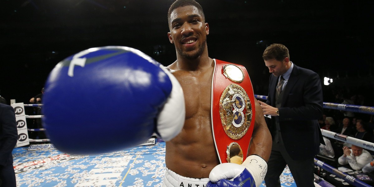 Anthony Joshua był uzależniony. Tajemnica mistrza świata IBF