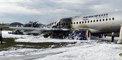 Płonący samolot lądował w Moskwie. 41 ofiar śmiertelnych