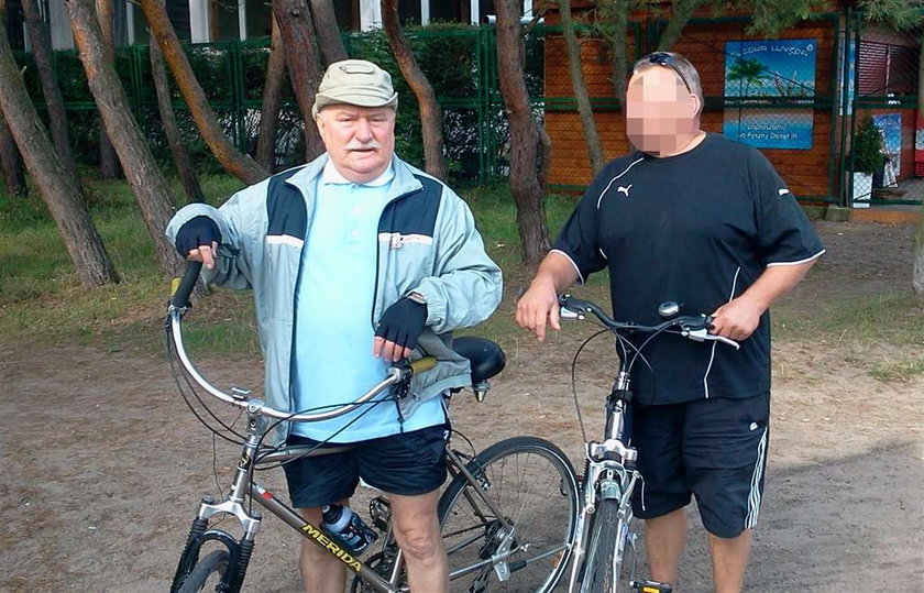 Wałęsa wymyślił dla siebie specjalny rower. Ale ma bajery