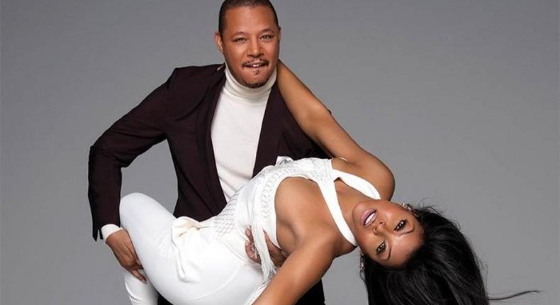 Terrence Howard, Taraji P. Henson in a cosy pose for Emmy Magazine