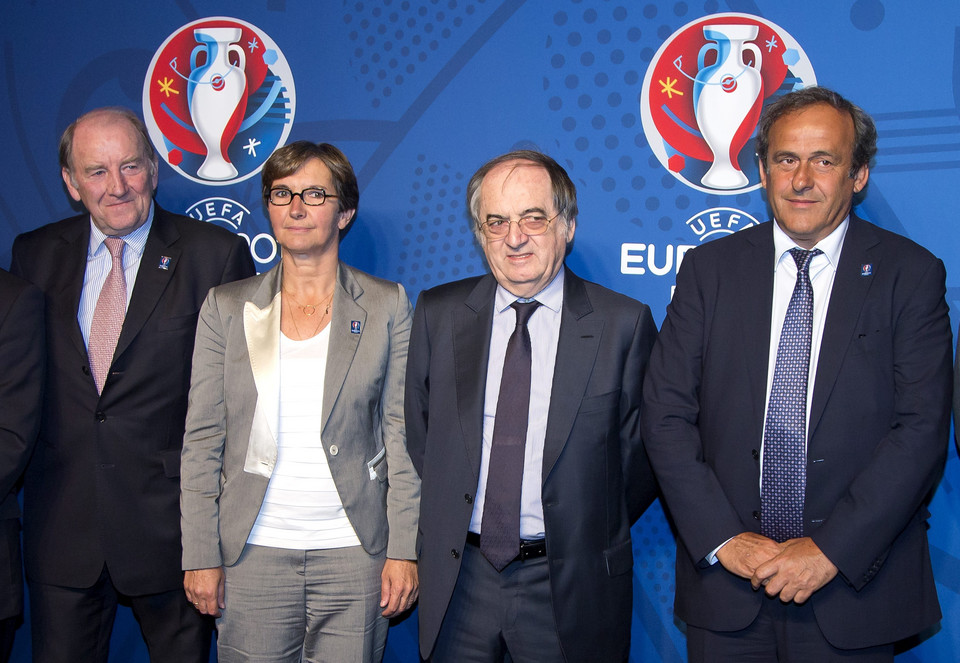 FRANCE UEFA EURO 2016 LOGO PRESENTATION