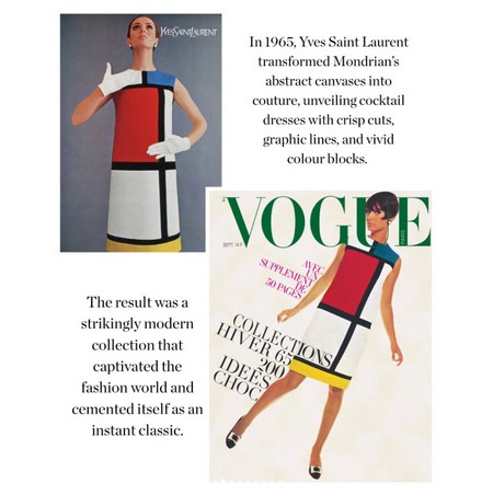 Mondrian šaty, ktoré zmenili pohľad na módu.