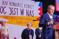 Donald Tusk na XIV Kongresie Kobiet.