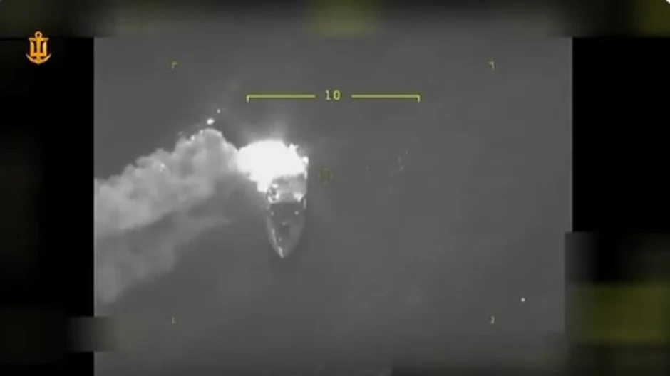 Ukrajina tvrdi da je pogodila ruski brod iz Crnomorske flote