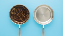 W mig wyczyścisz patelnię. Ten prosty domowy sposób to doskonałe rozwiązanie