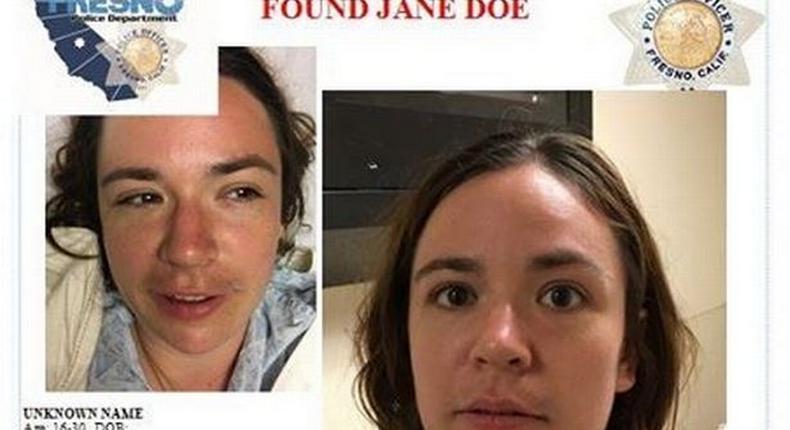 Joanna is currently code name Jane Doe until the police gather more information about her.