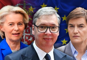 Vučić, Brnabić, Ursula fon der Lajen