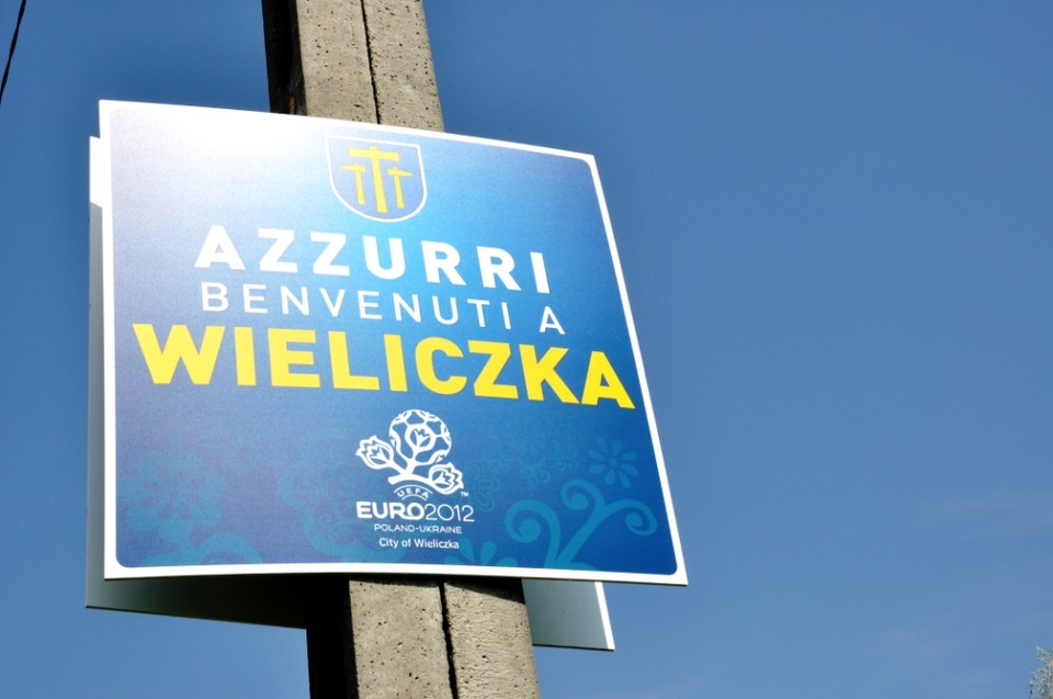 Reprezentacja Włoch w Wieliczce i Krakowie