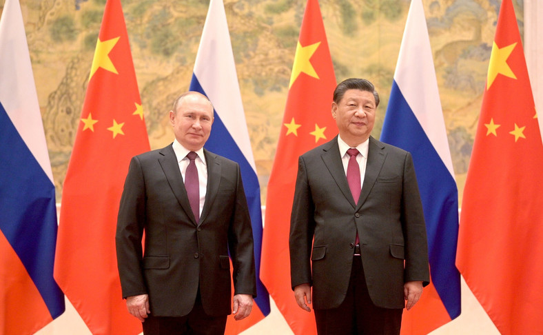 Władimir Putin i Xi Jinping w Pekinie na 20 dni przed rozpoczęciem rosyjskiej inwazji na Ukrainę