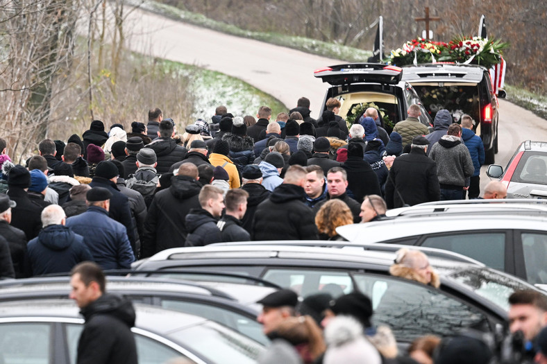 Pogrzeb ofiar eksplozji w Przewodowie