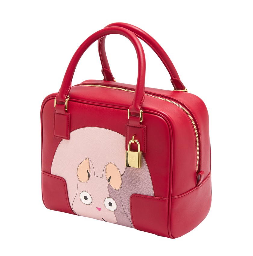 Kalbsledertasche «Amazona» mit Bôh in Mausgestalt von Loewe für 2830 Franken.