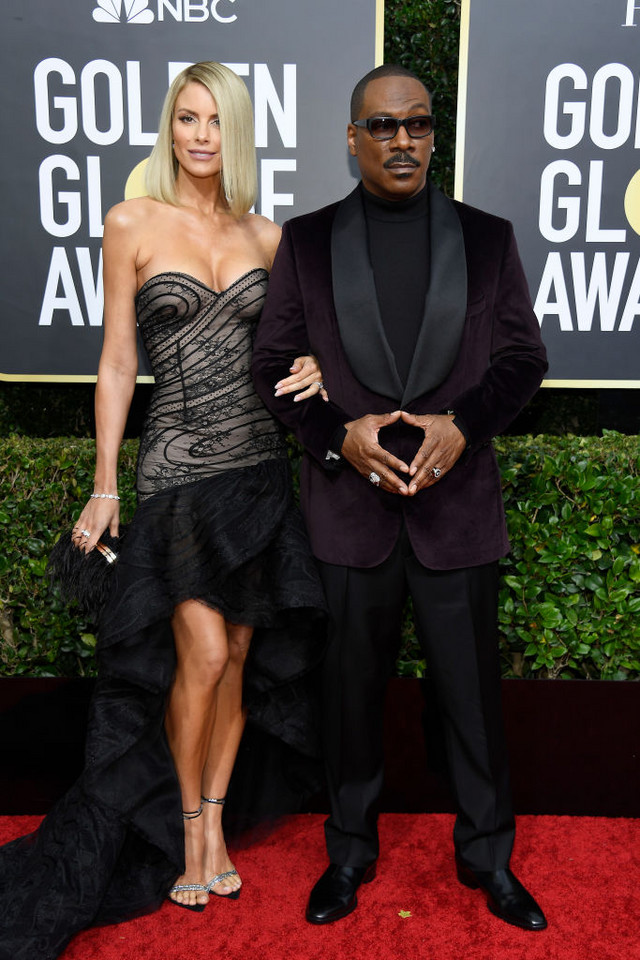 Złote Globy 2020: Paige Butcher i Eddie Murphy