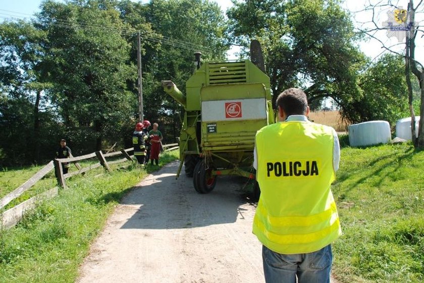 Wypadek w Łebieńskiej Hucie