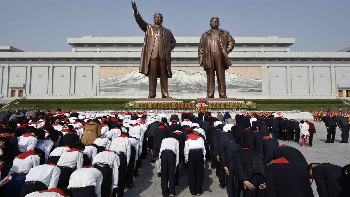 NORTH KOREA DAY OF THE SUN (Day of the Sun in Pyongyang, North Korea)