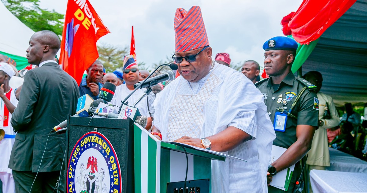 Osun Governor Adeleke returns from Bangkok vacation, dispels health rumours - Vimarsana News