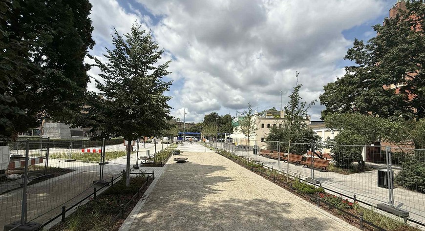 Promenada Staromiejska po przebudowie
