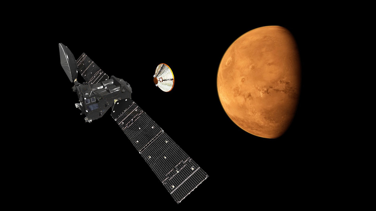 W środę w ramach misji ExoMars, której celem jest m.in. poszukiwanie biologicznych śladów życia na Marsie, na powierzchni planety osiądzie lądownik Schiaparelli. W budowę narzędzi badawczych wykorzystanych w misji zaangażowani byli również polscy naukowcy i rodzime firmy.