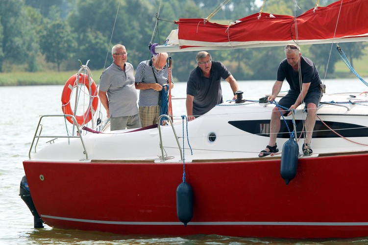 Prezydent Bronisław Komorowski na Mazurach