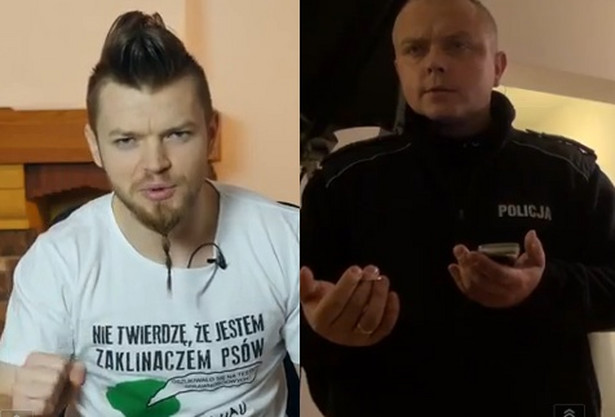 Kolejne starcie Wardęgi z policją: Wbili mi na chatę i ściemniają