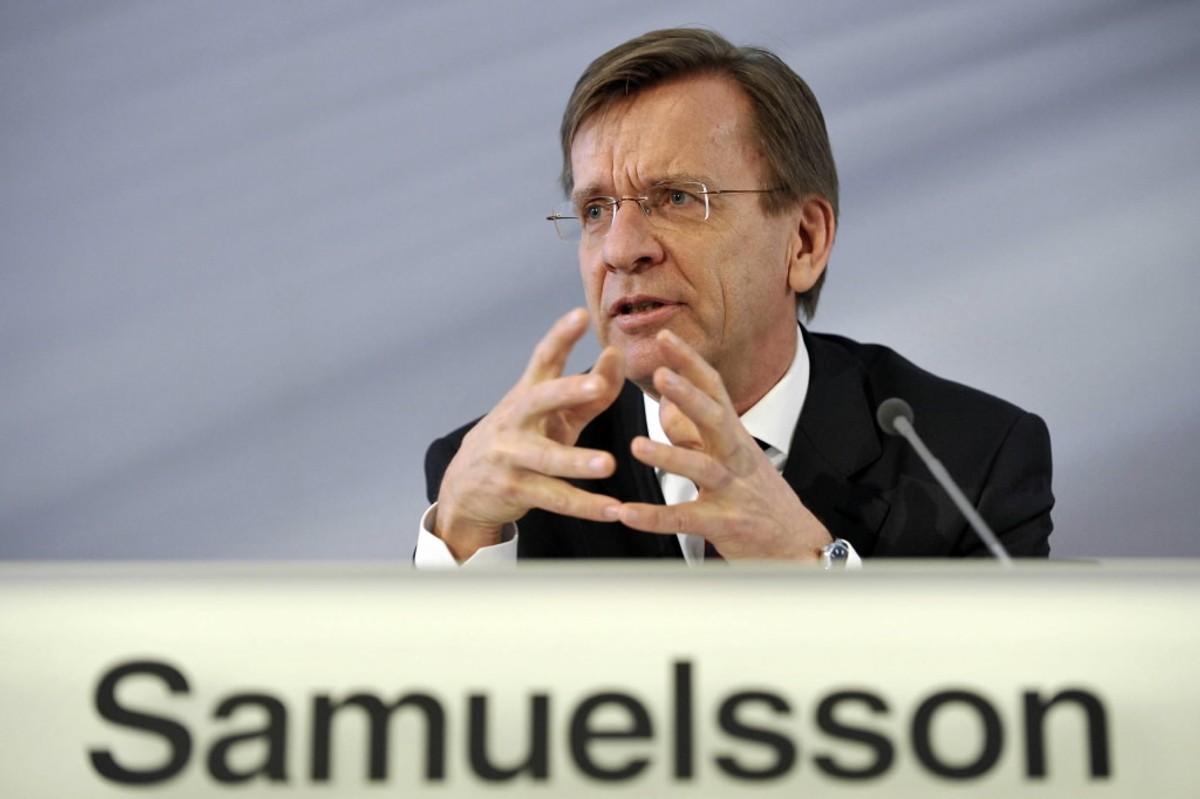 Hakan Samuelsson, szef niemieckiego koncernu MAN. Fot. Bloomberg