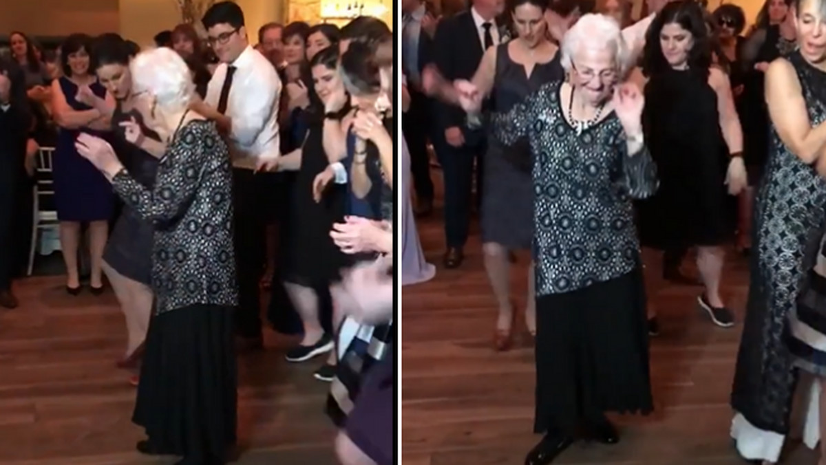 96-letnia "tańcząca babcia" sprawia, że ​​wszyscy kołyszą się do jej ruchów