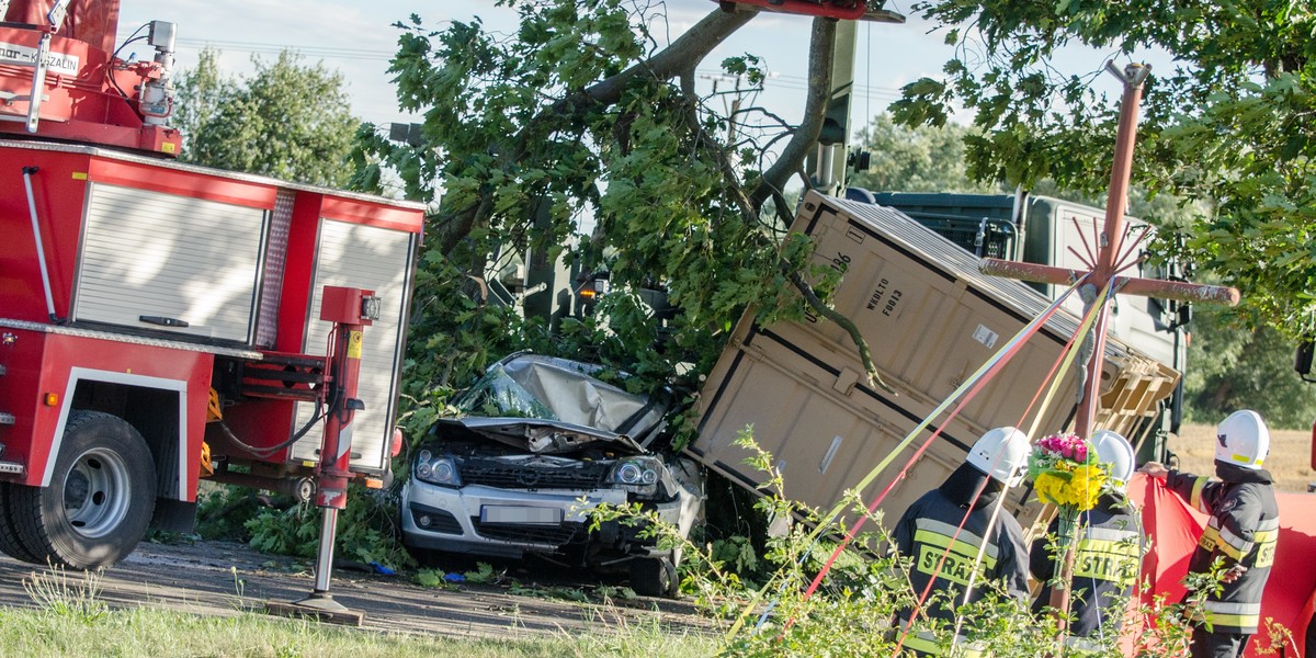 Tragiczny wypadek z udziałem ciężarówki amerykańskiej armii.