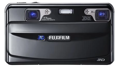 Fujifilm FinePix REAL 3D W1 – aparat fotograficzny do robienia zdjęć trójwymiarowych.