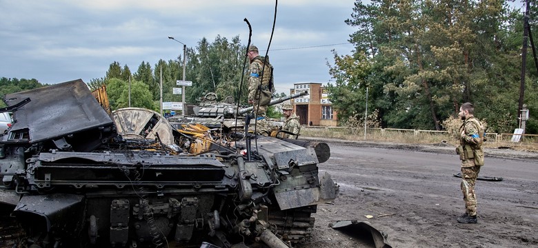 Masowy grób odkryty w wyzwolonym Iziumie. 205. dzień rosyjskiej inwazji [RELACJA]