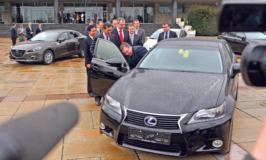 Poklonjena vozila kao deo mera štednje