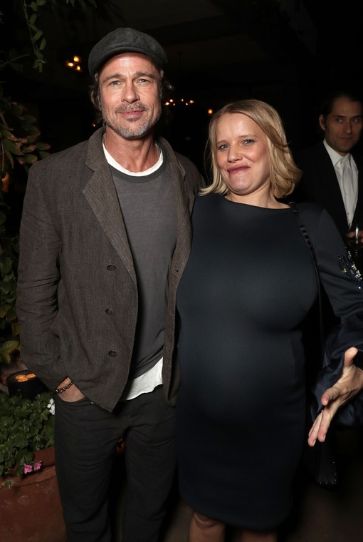 Joanna Kulig i Brad Pitt 