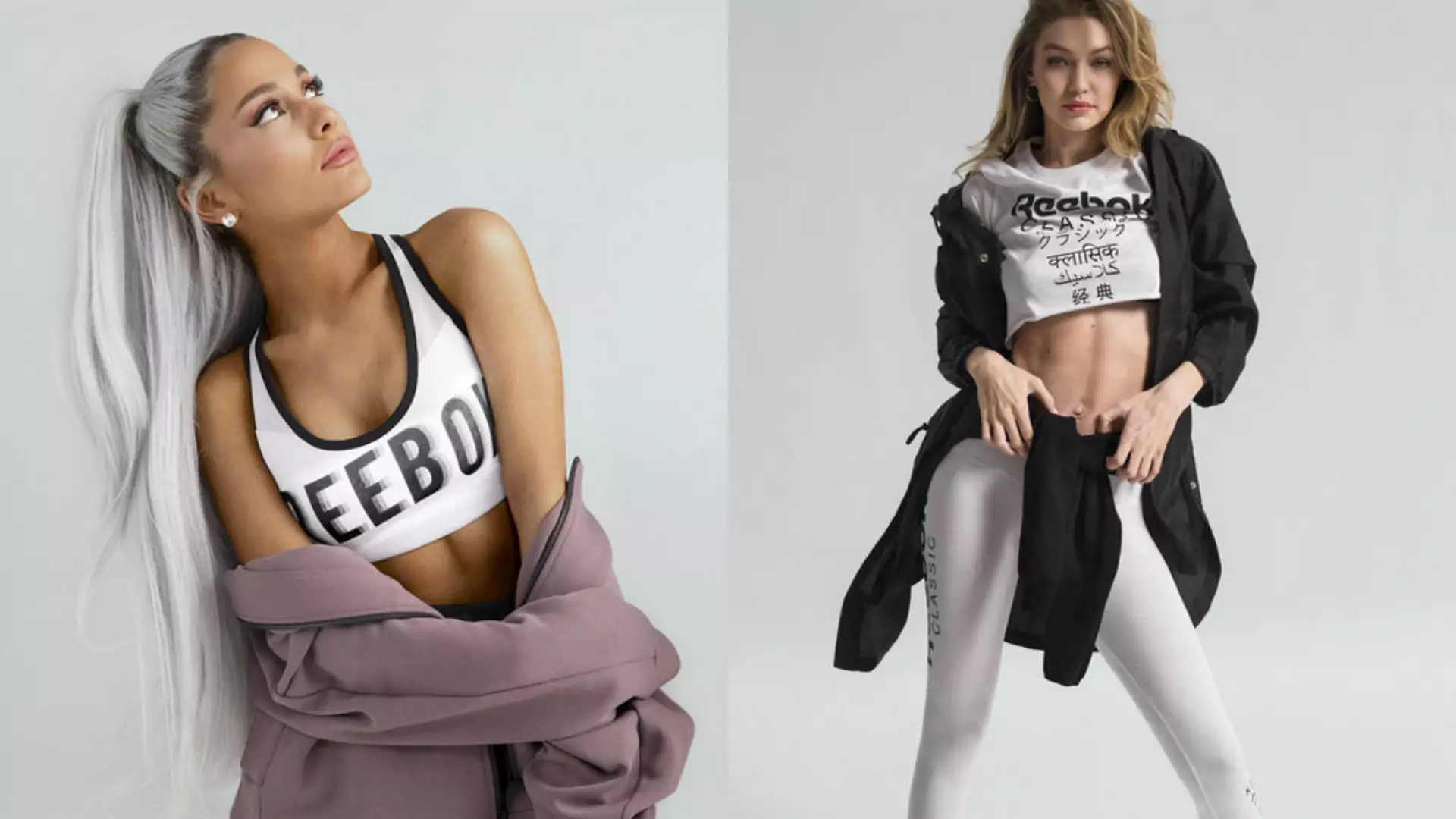 Ariana Grande i Gigi Hadid głównymi gwiazdami najnowszej damskiej kampanii Reeboka