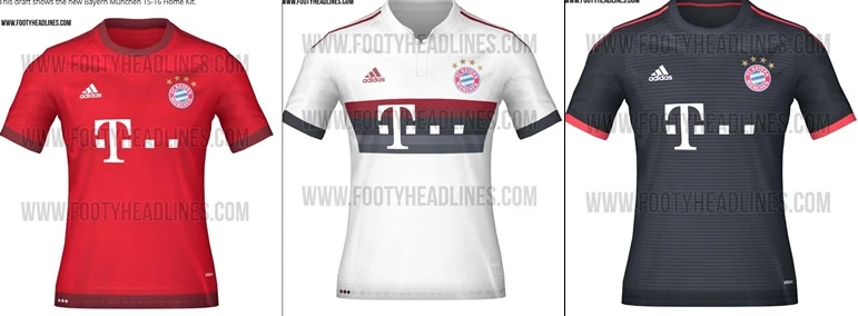 Tak Beda Wygladac Stroje Bayernu Monachium Na Sezon 2015 2016 Sport