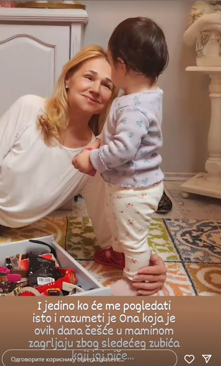 Olivera Balašević otečena