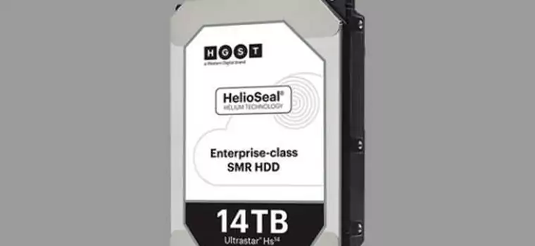 Western Digital zapowiada pierwszy na świecie dysk 14 TB. Ale i tak go nie kupisz