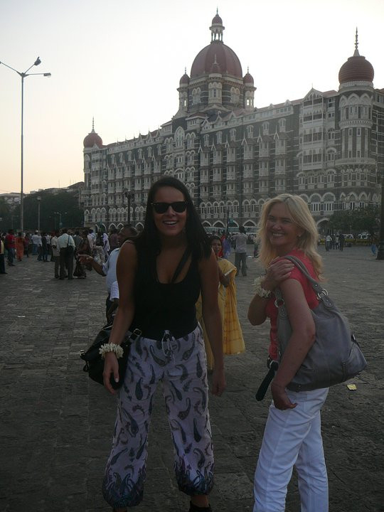 Paula i Anna Kalata w Indiach