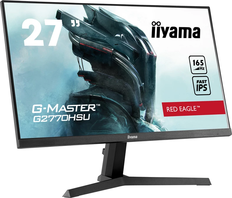 iiyama G-MASTER G2770HSU - ma może tylko ekran o rozdzielczości Full HS, ale jest to panel Fast IPS. Monitor odświeża obraz z płynnością 165 Hz i zgodny jest z FreeSync Premium