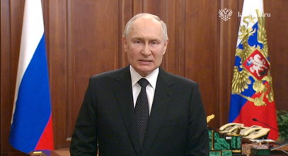 Władimir Putin wygłosił specjalne orędzie do narodu. Padło w nim zaskakujące podziękowanie