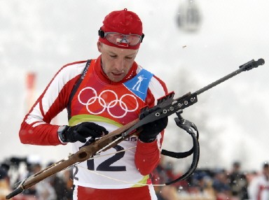 OLY-2006-BIATHLON-MASS START-POL-SIKORA