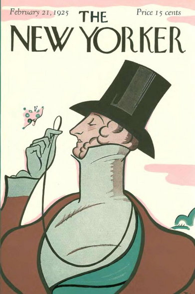 Okładka pierwszego numeru "New Yorkera", 21 lutego 1925 r.