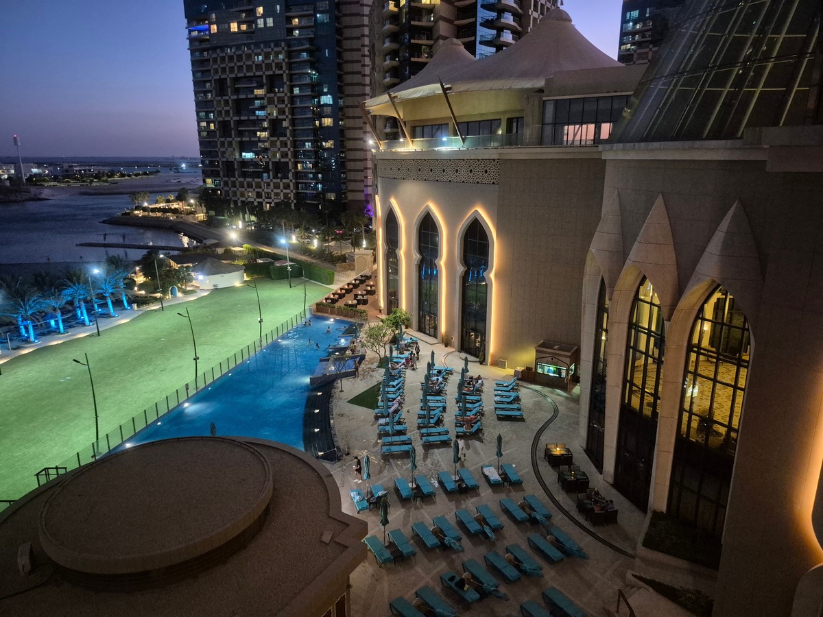 Hotel Bab al-Qasr nad Zatoką Perską