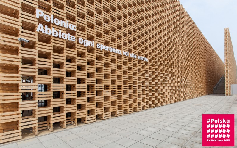 Polski pawilon na expo 2015<br> Autor fot: Honorata Kawecka