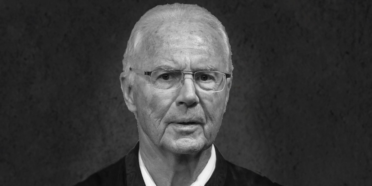 Franz Beckenbauer nie żyje. Odeszła legenda piłki nożnej 