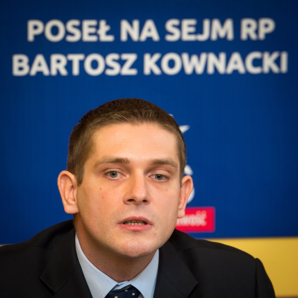 BYDGOSZCZ POSEŁ PIS BARTOSZ KOWNACKI KONFERENCJA