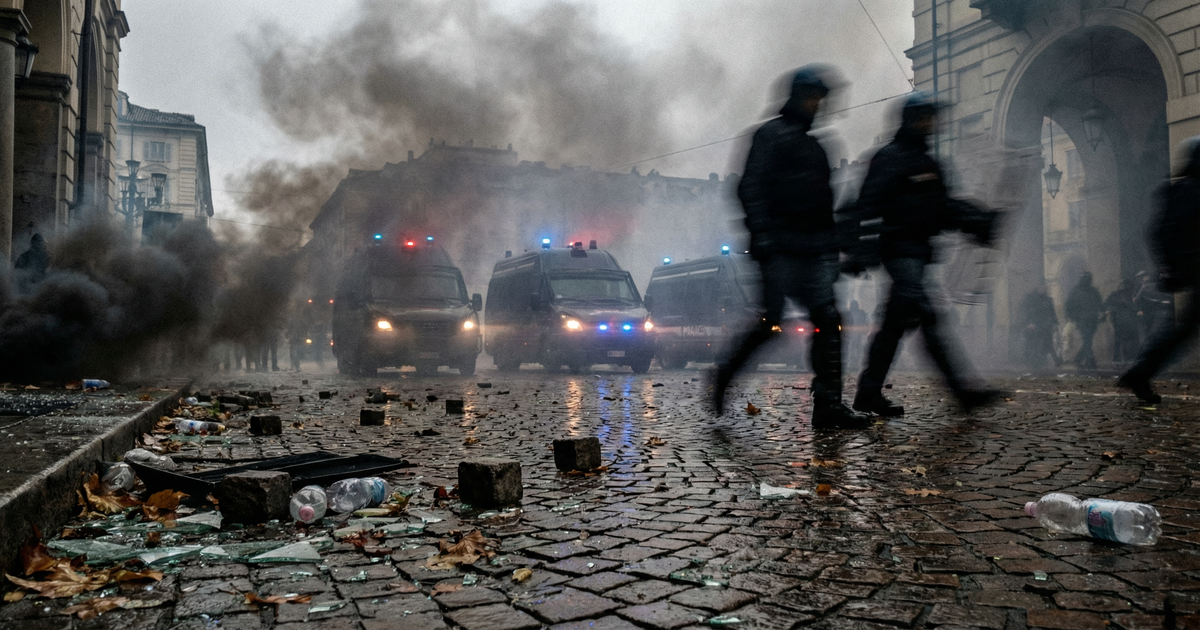 Aggressione-con-un-martello-a-un-poliziotto-22enne-arrestato-quattro-agenti-feriti-a-Torino