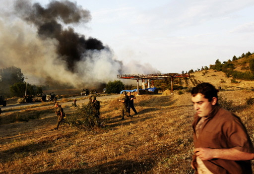 GEORGIA-RUSSIA-CONFLICT-FIRE