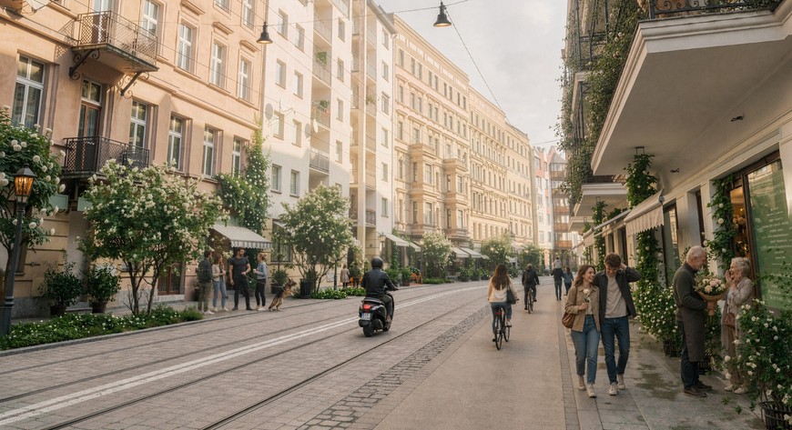 Ulica Szczytnicka ma zmienić się nie do poznania