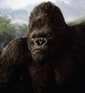 Kadr z filmu "King Kong" Petera Jacksona